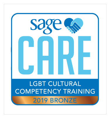 SAGECare LGBT Cultural Competency Training 2019 Bronze level